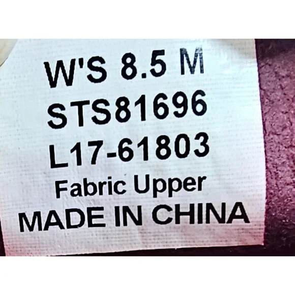 Sperry Top Sider Size 8.5M Women's Burgundy Low Lace Fashion Sneakers #STS81696 - Picture 4 of 12